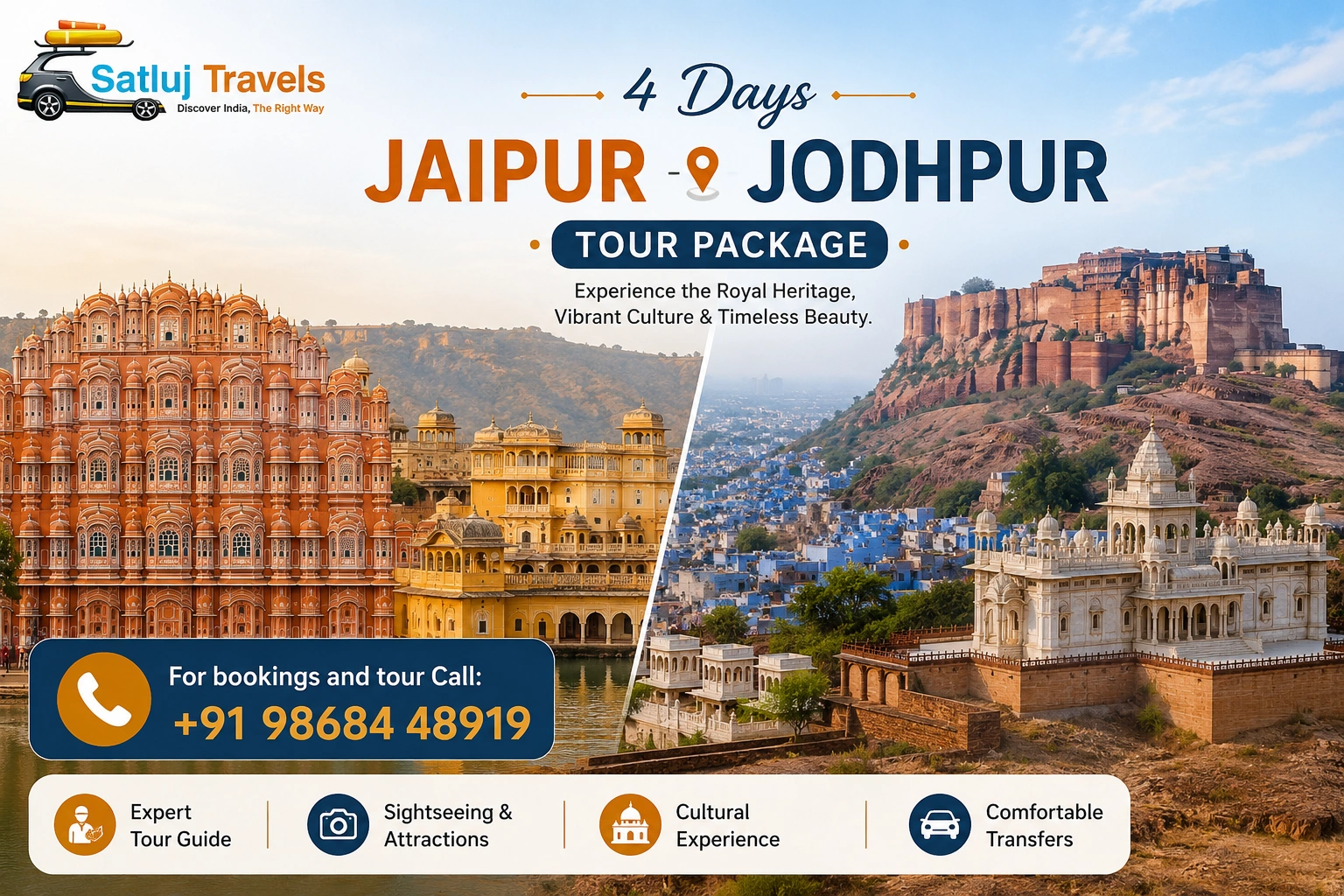 4_Days_Jaipur_Jodhpur_Tour_Package