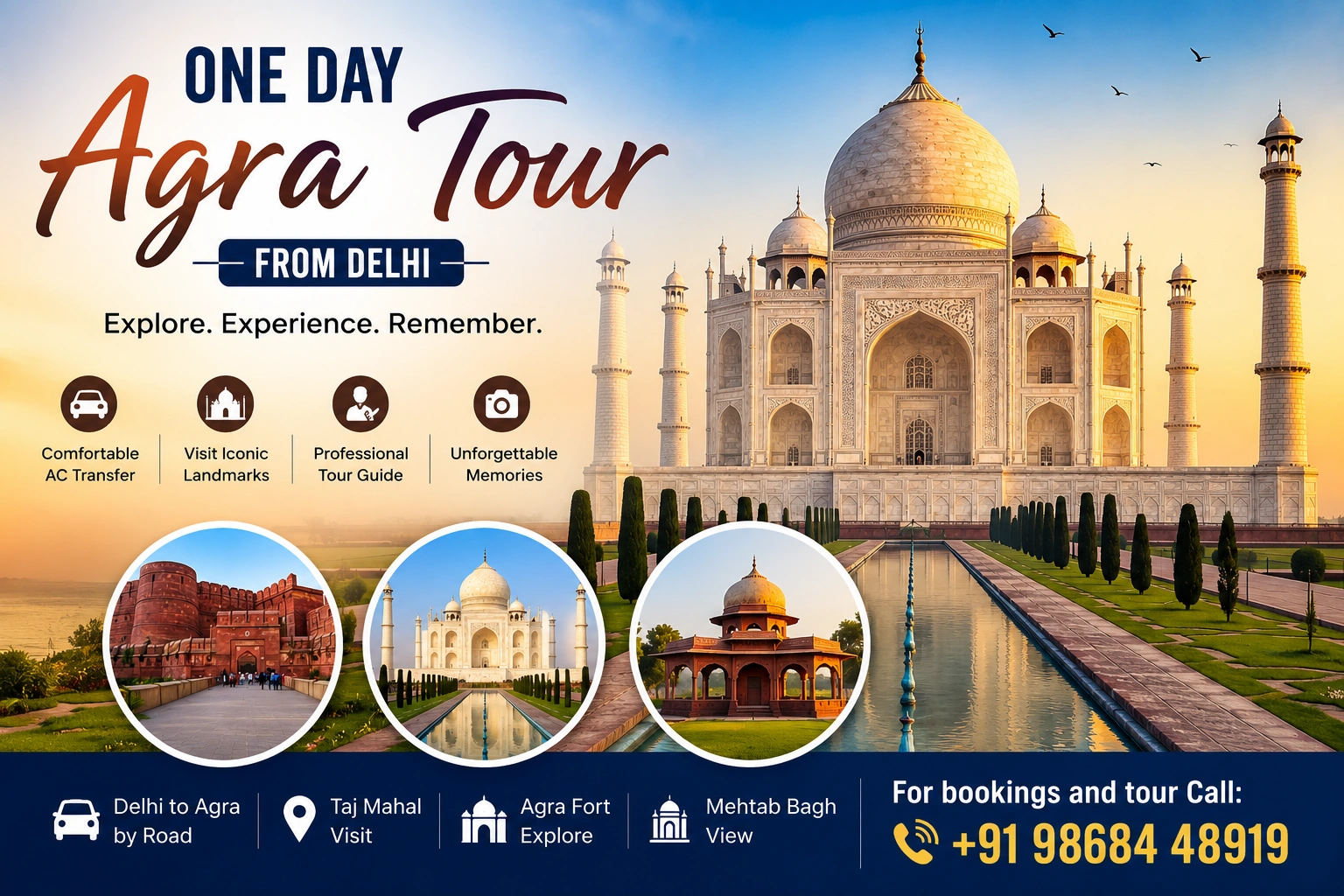 One_Day_Agra_Tour_From_Delhi_Banner