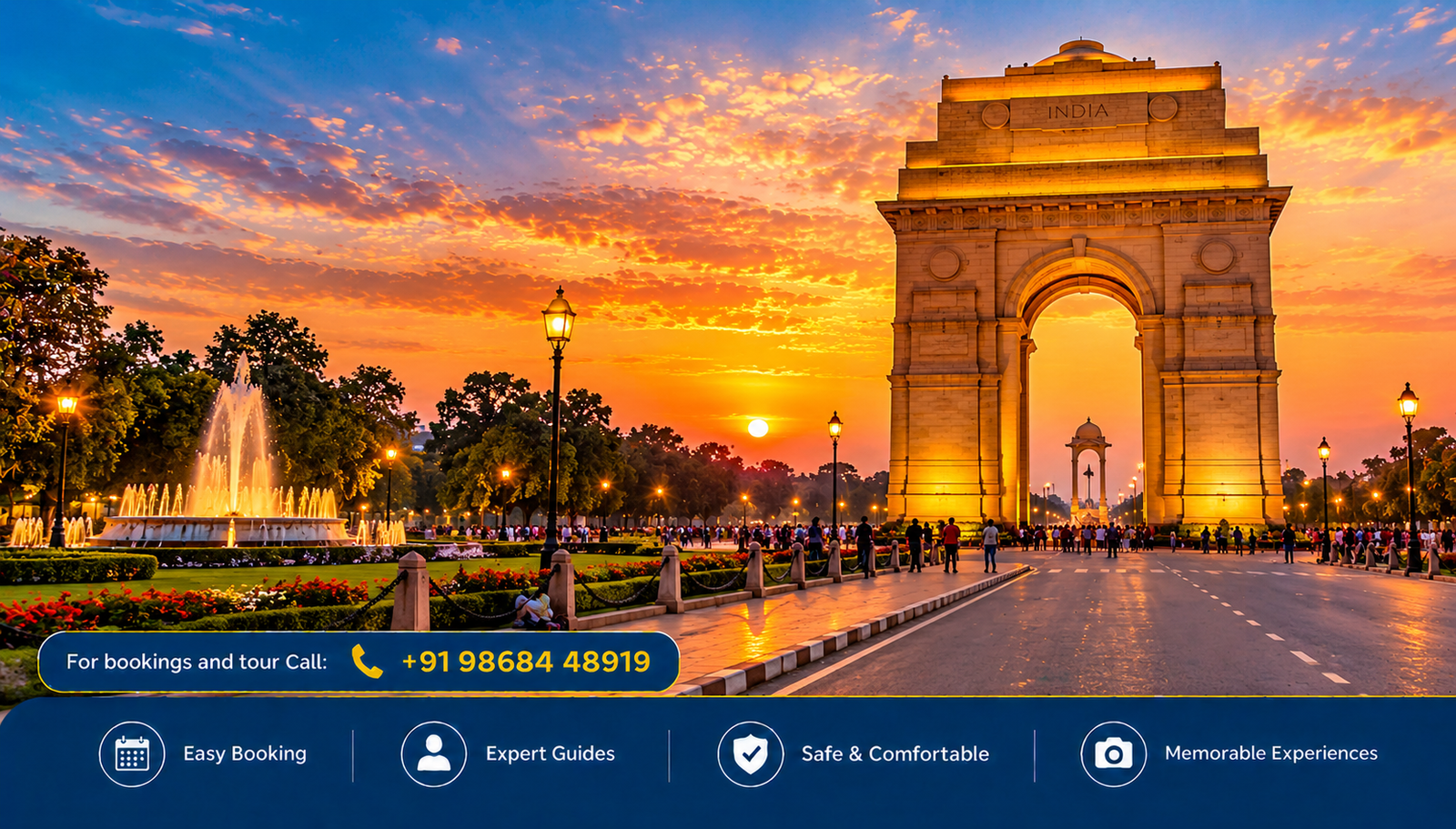 Delhi Sunset Tour Banner