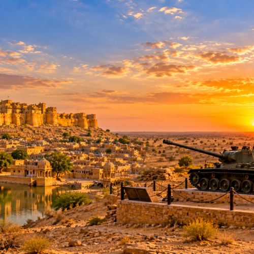 Tanot Longewala Border Tour with Jaisalmer Package
