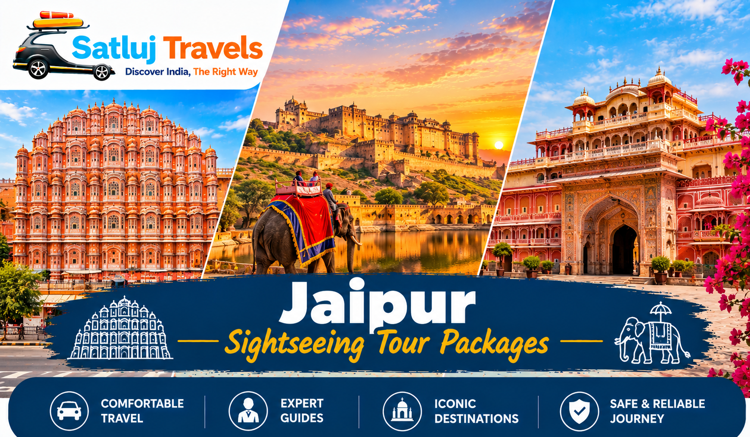 Jaipur Sightseeing Tour Poster