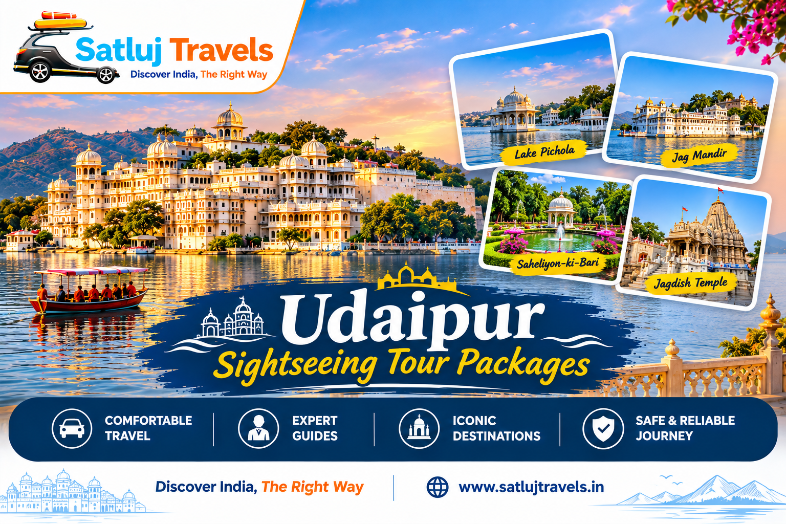 Udaipur Sightseeing Tour Packages